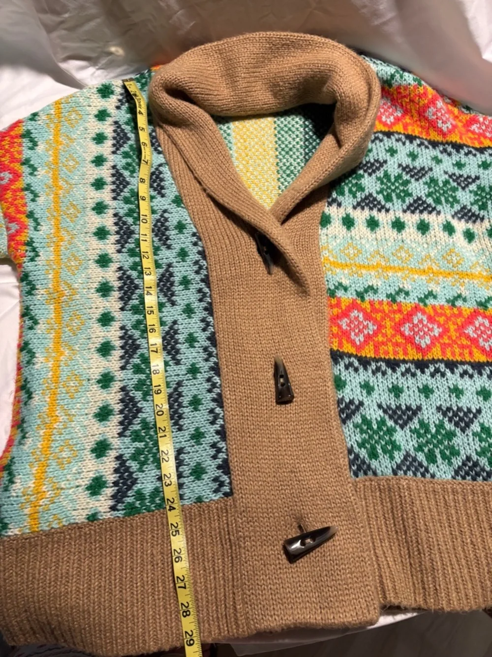 Anthropologie Multicolor Knit Sweater with cowl neck - Picture 2 of 5